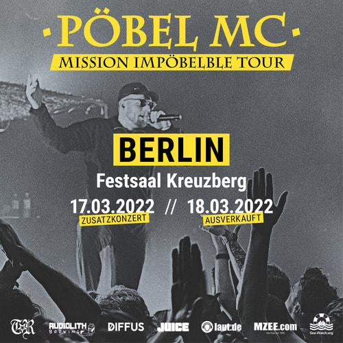 Tickets kaufen für Pöbel MC -Zusatzshow- am 17.03.2022