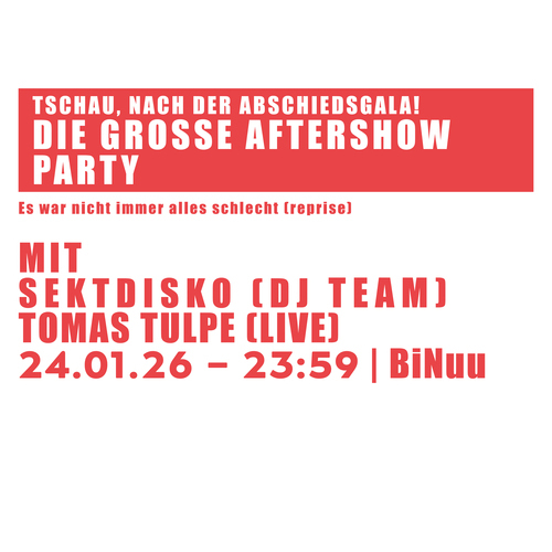 B6BBO Aftershowparty